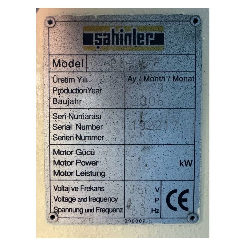 Savijačica cijevi Sahinler PK35F sa valjcima Price