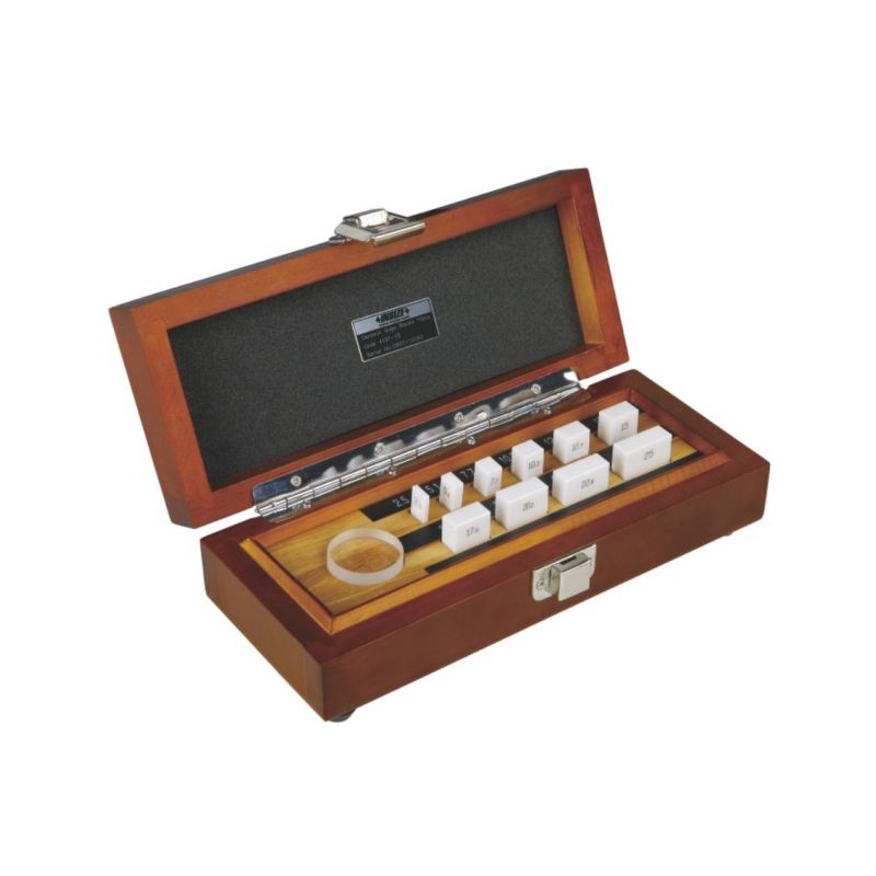 Set etalona za ispitivanje mikrometra 0-25 mm, čelični, Insize Cijena