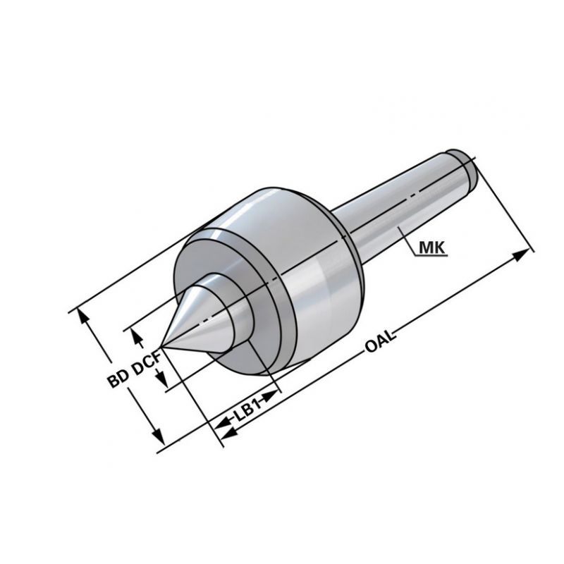 Šiljak okretni MK-1 vrh 60°, Kemmler Cijena