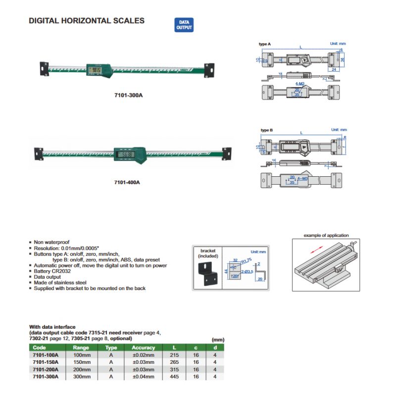 Skala - digitalna, 300 mm, Insize Cijena