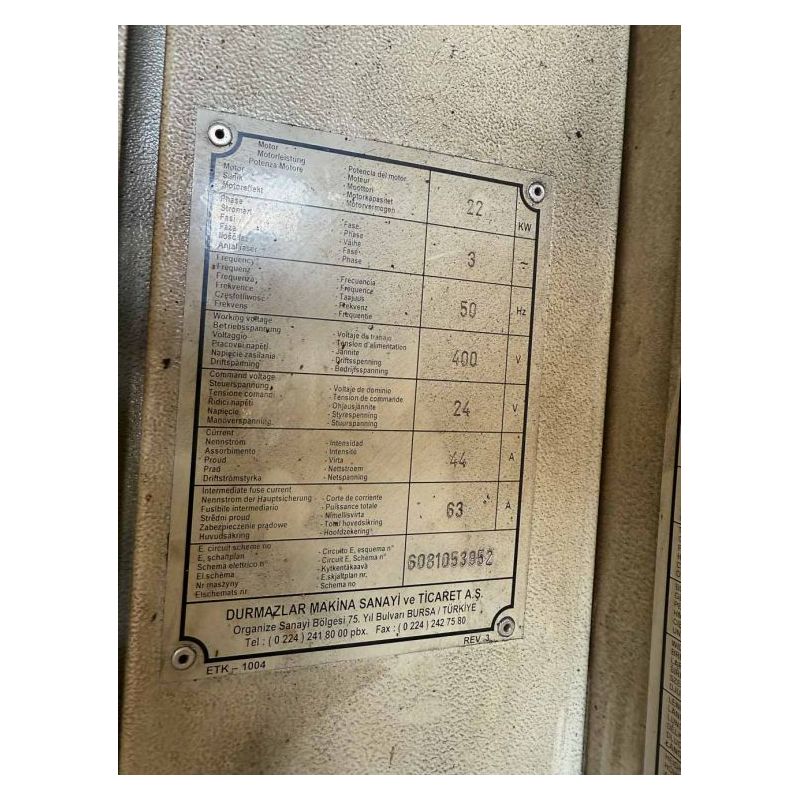 Škare hidraulične DURMA DHGM 3010, 3000mm x 10mm Price