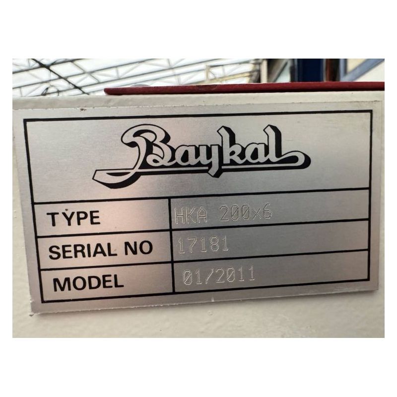 Škare - kutne, hidraulične HKA 200x6 mm, Baykal Price