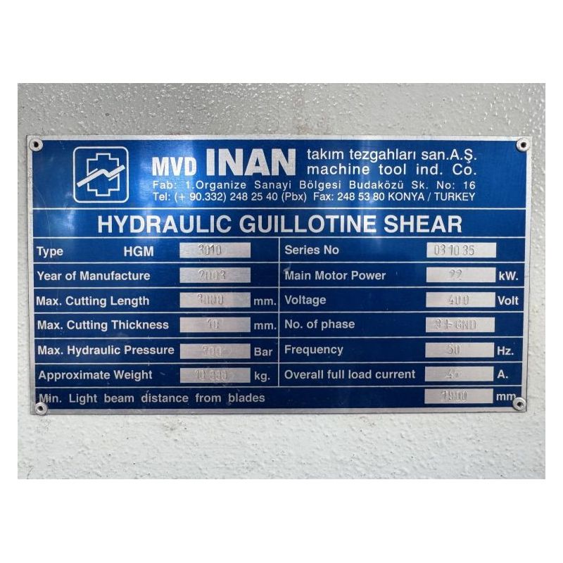 Škare MVD-INAN 3000x10 mm Cijena