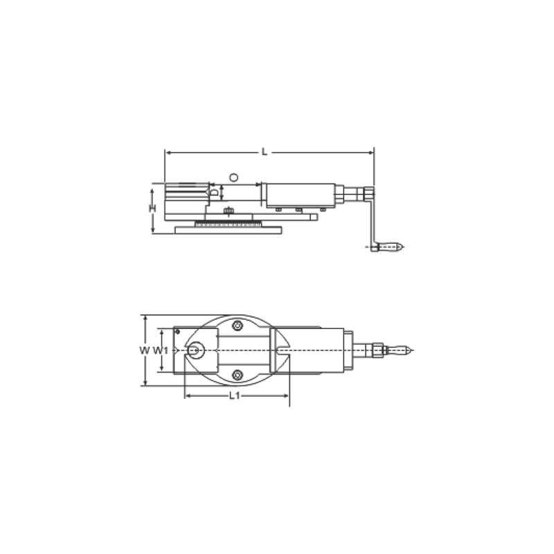 Precision Rotary Head Machine Vise 150 mm Price