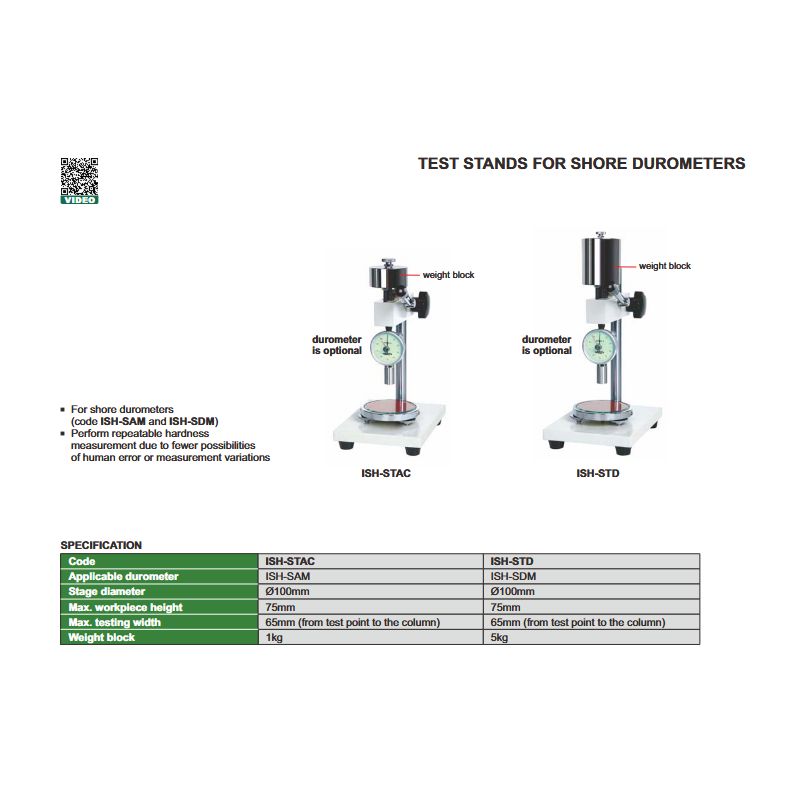 Stalak uređaja za ispitivanje tvrdoće ISH-STD, Insize Cijena