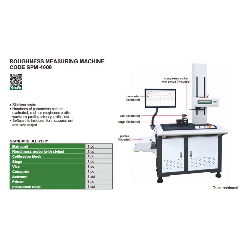 Stanica za mjerenje hrapavosti SPM-4000, Insize Cijena