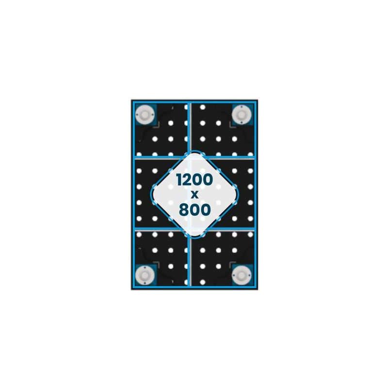 Stol za zavarivanje 1200x800 mm, 2D, Nitrirani, D28 mm, 100x100 mm, GPPH BASIC Cijena