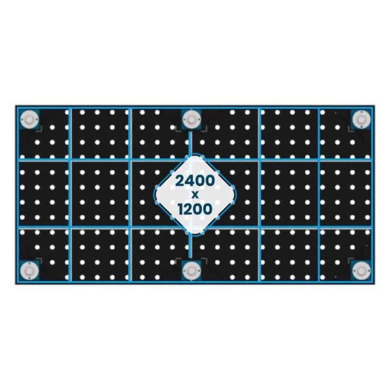 GPPH PLUS Welding table on foot 2400x1200 mm fi 28 mm 100x100 grid PLUS Price