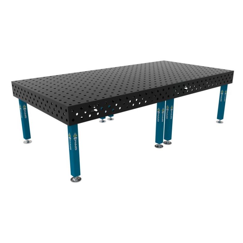 GPPH PLUS welding table on foot 3000x1480 mm fi28 mm 100x100 grid Price