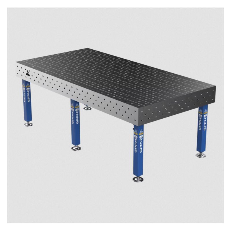 Stol za zavarivanje 2400x1200, 3D, Nitrirani, D16mm, 100x100mm, GPPH PLUS Cijena