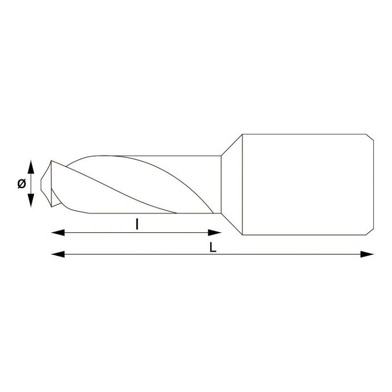 Svrdlo ⌀8,00mm, HSS-Co5, W19, Fervi Cijena