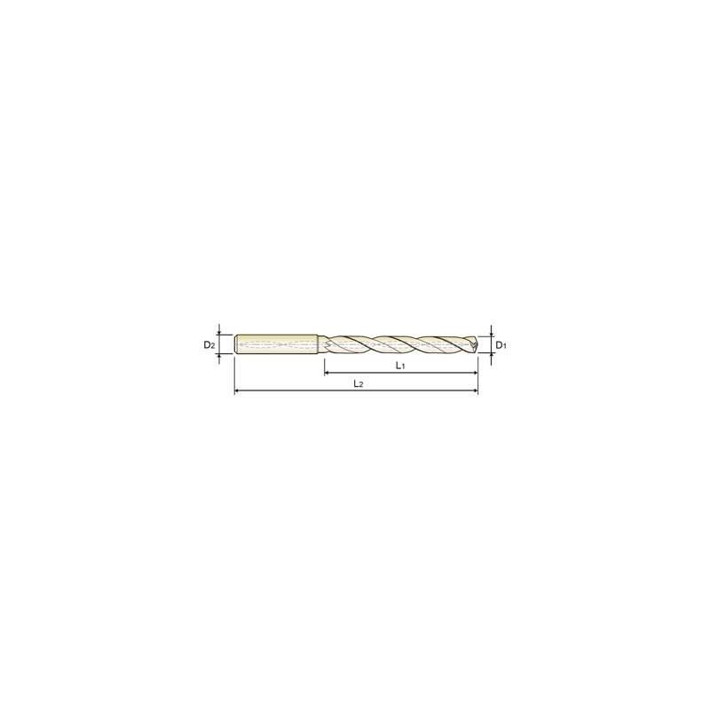 Svrdlo TM s hlađenjem Ø2,1 mm, 5xD, DIN6537, Dream Drill-Pro, YG-1 Cijena