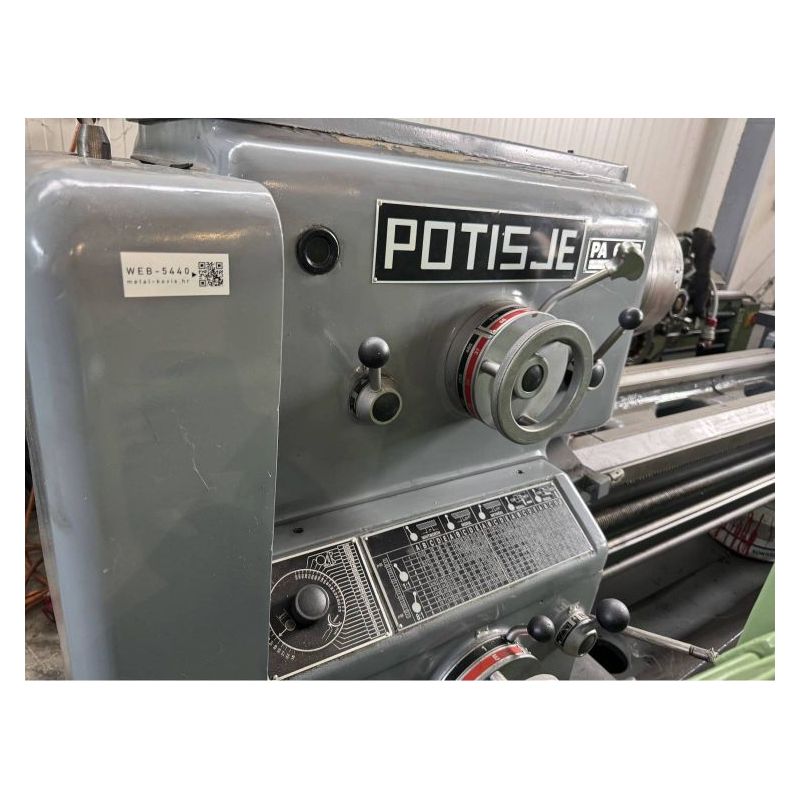 Tokarski stroj ADA Potisje PA631 x 1500 mm, sa priborom Cijena