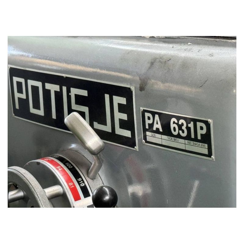 Tokarski stroj ADA Potisje PA631 x 1500 mm, sa priborom Cijena