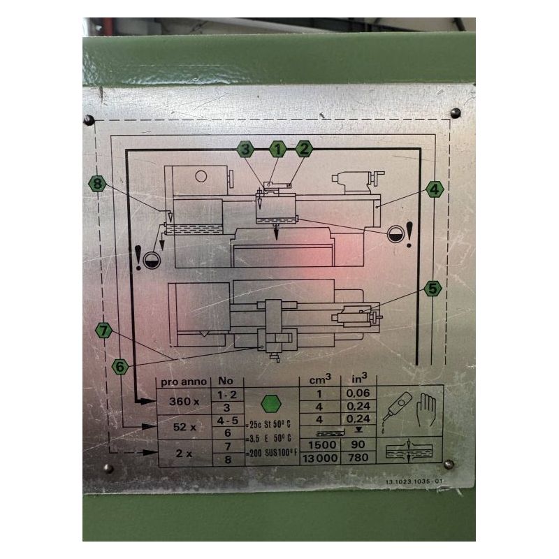 Tokarski stroj Prvomajska Boehringer D-480x1200 mm, sa priborom Cijena