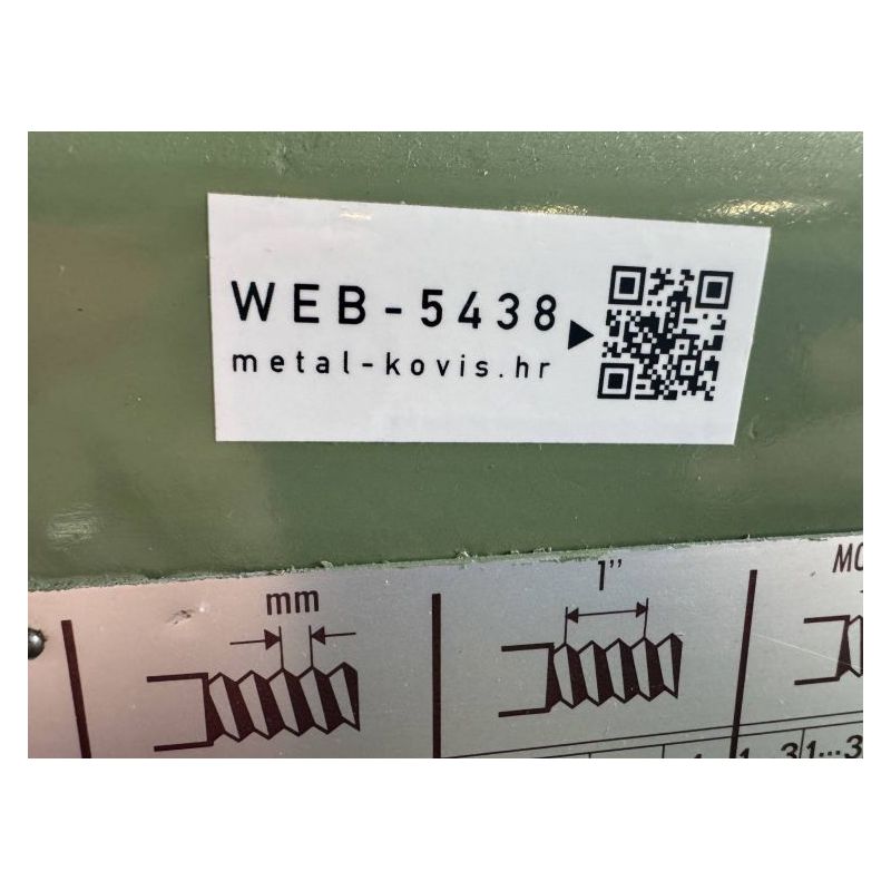 Tokarski stroj Prvomajska Boehringer D-480x1200 mm, sa priborom Cijena