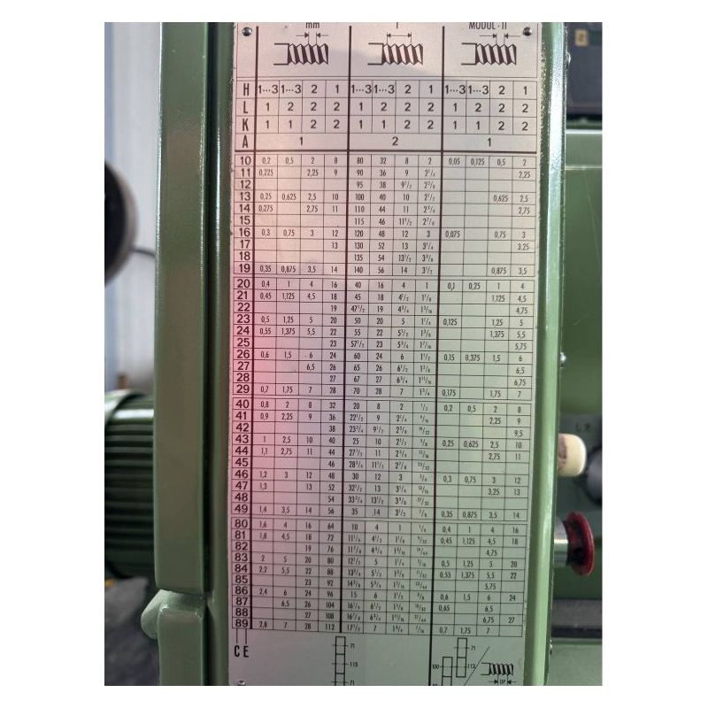 Tokarski stroj Prvomajska Boehringer D-480x1200 mm, sa priborom Cijena