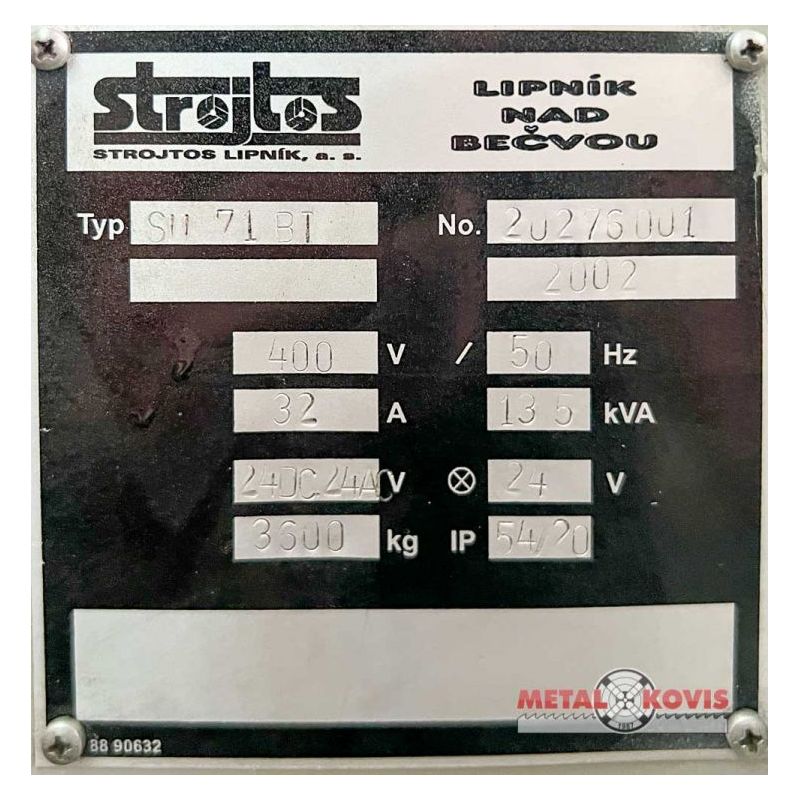 Tokarski stroj strojtos SU 71 BT Cijena