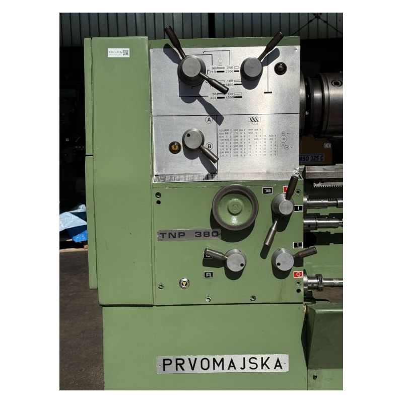 Tokarski stroj TNP 380x1000, Prvomajska Cijena