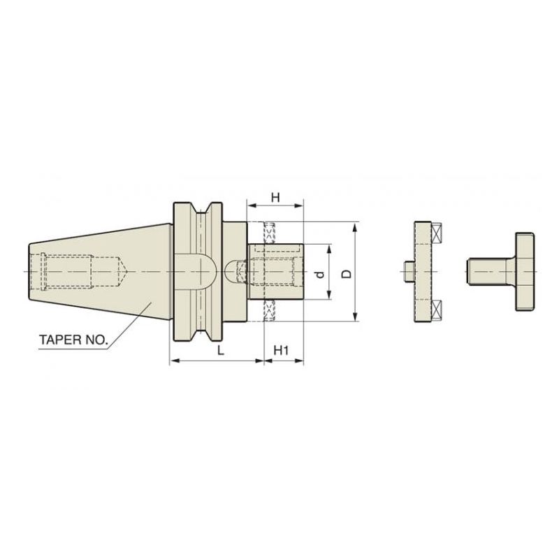 Trn glodaći BT40/27 L=100mm G6.3, YG-1 Cijena