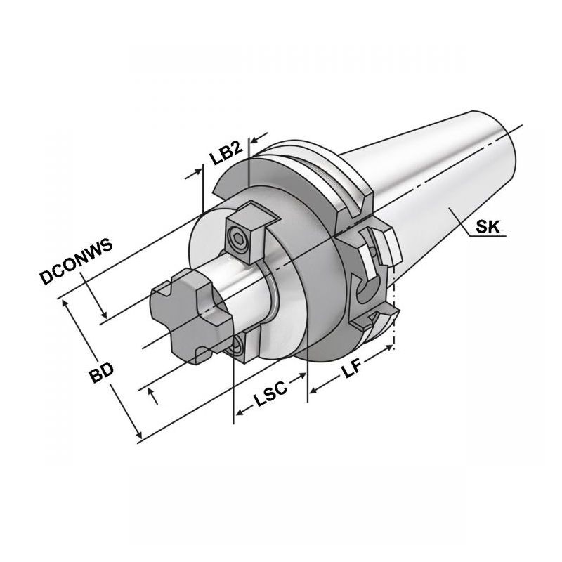 Trn glodaći SK40/27 AD/B L=40 mm, Kemmler Cijena