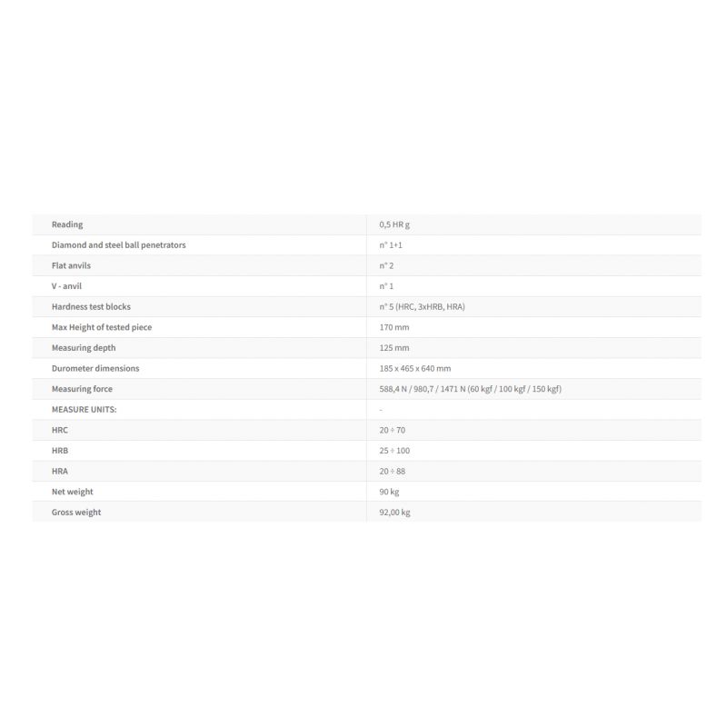 Uređaj za ispitivanje tvrdoće D001, Fervi Cijena