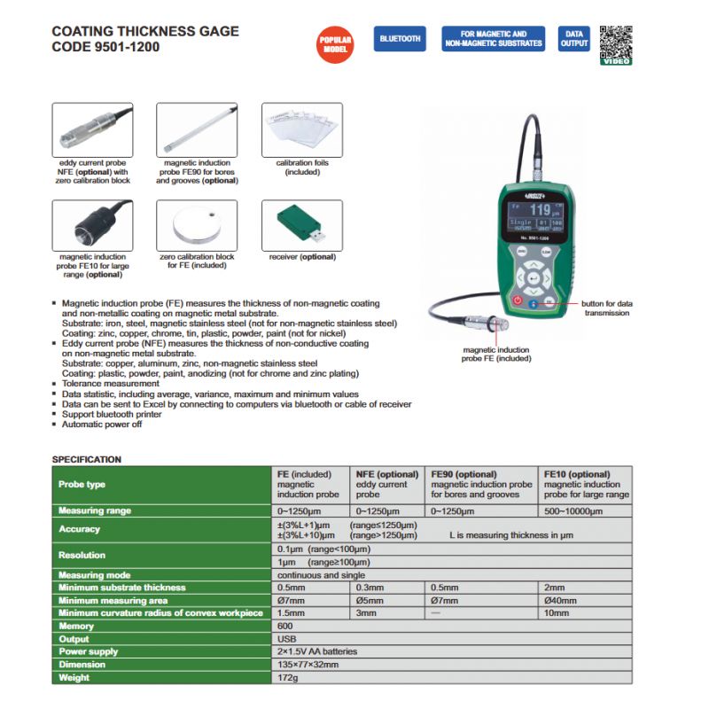 Uređaj za mjerenje debljine presvlake, Insize Cijena