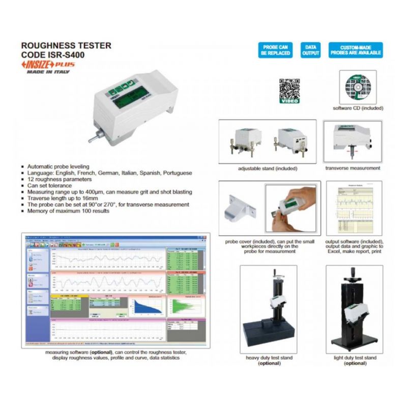 Uređaj za mjerenje hrapavosti ISR-S400, Insize Cijena
