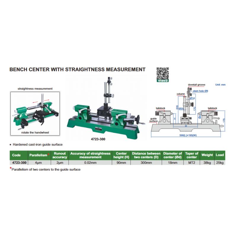 Uređaj za mjerenje udara 300 mm, Insize Cijena