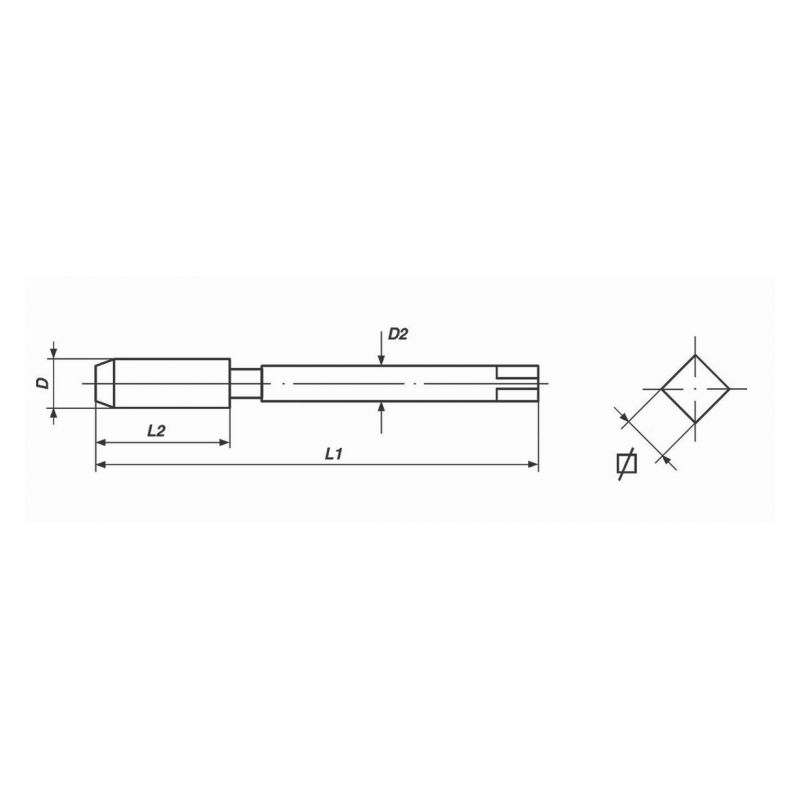 Ureznik strojni spiralni MF30x 1.0 HSS-E, Völkel Cijena