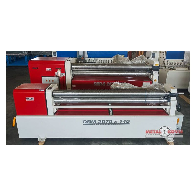 3-Roll Bending Machine ORM-1070 x 130, Ostas Price