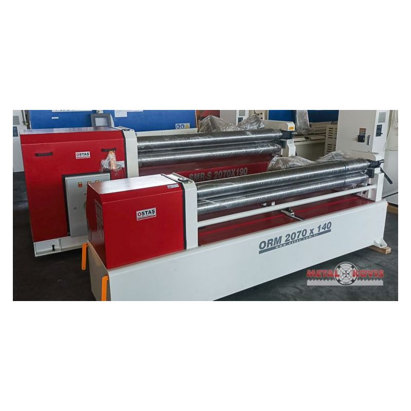 3-Roll Bending Machine ORM-1070 x 130, Ostas Price