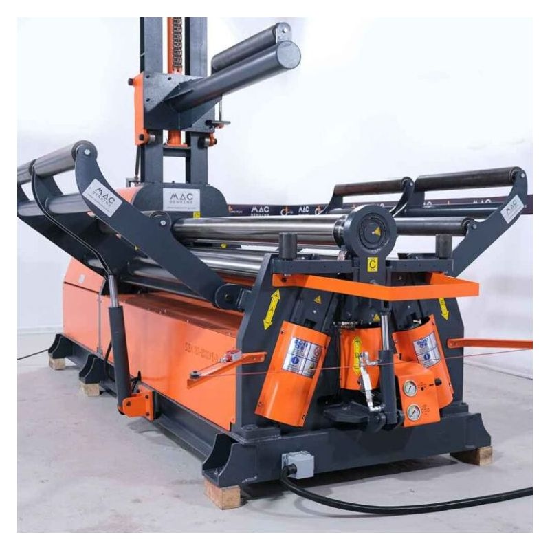 Valjci za savijanje lima, SBM-180 x 2600, 4 valjka, NC, MAC Bending Cijena