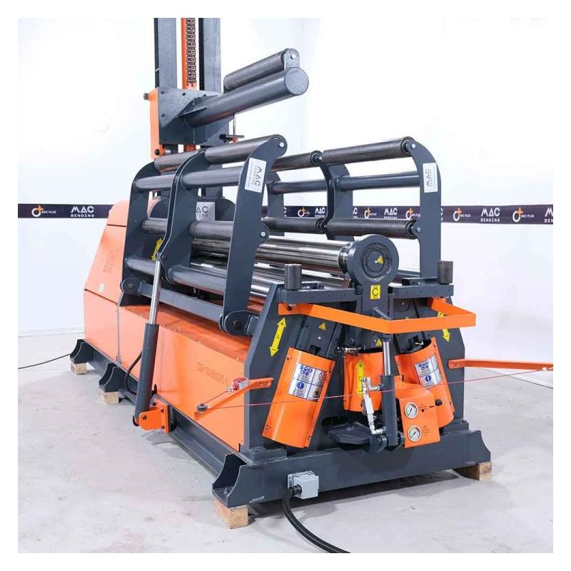 Valjci za savijanje lima, SBM-180 x 2600, 4 valjka, NC, MAC Bending Cijena