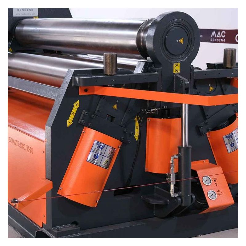 4-Roll Bending Machine SBM-275 x 2100, MAC Bending Price