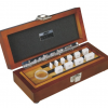 Set etalona za ispitivanje mikrometra 0-25 mm, čelični, Insize
