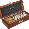 Set etalona za ispitivanje mikrometra 25-50 mm, čelični, Insize