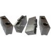 4104200, Spare Top Soft Jaw 4 Pc set for Lathe Chuck 200x4, Sharp