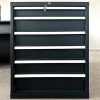 Cabinet with 6 fully extendable drawers RAL7016 Gray N. RAL7016