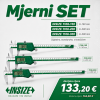 Pomično mjerilo digitalno SET 0-150, 0-200, 0-300 mm 0.01mm Insize