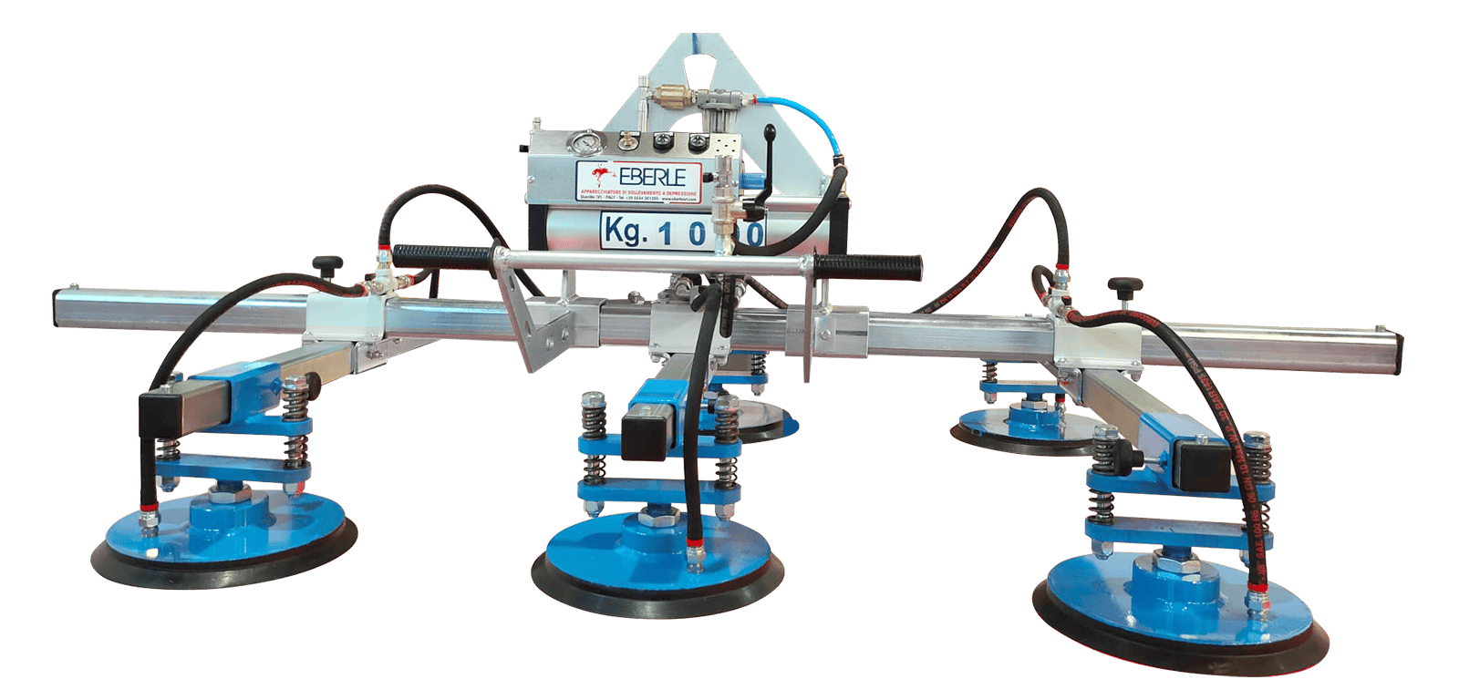 Hvatač lima pneumatski 1000 kg 2000x1000 mm s 6 prihvata
