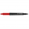 Double-ended dual-tip marker 0.5/1 mm red expert