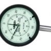 Dial Indicator, Flat Back With Spare Lug Back 80mm 0.01mm